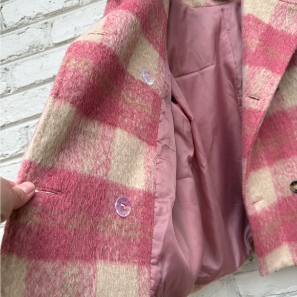 Women’s Peach Love California Wool Blend Pink Coat - New with Tag. Medium - Picture 8 of 15